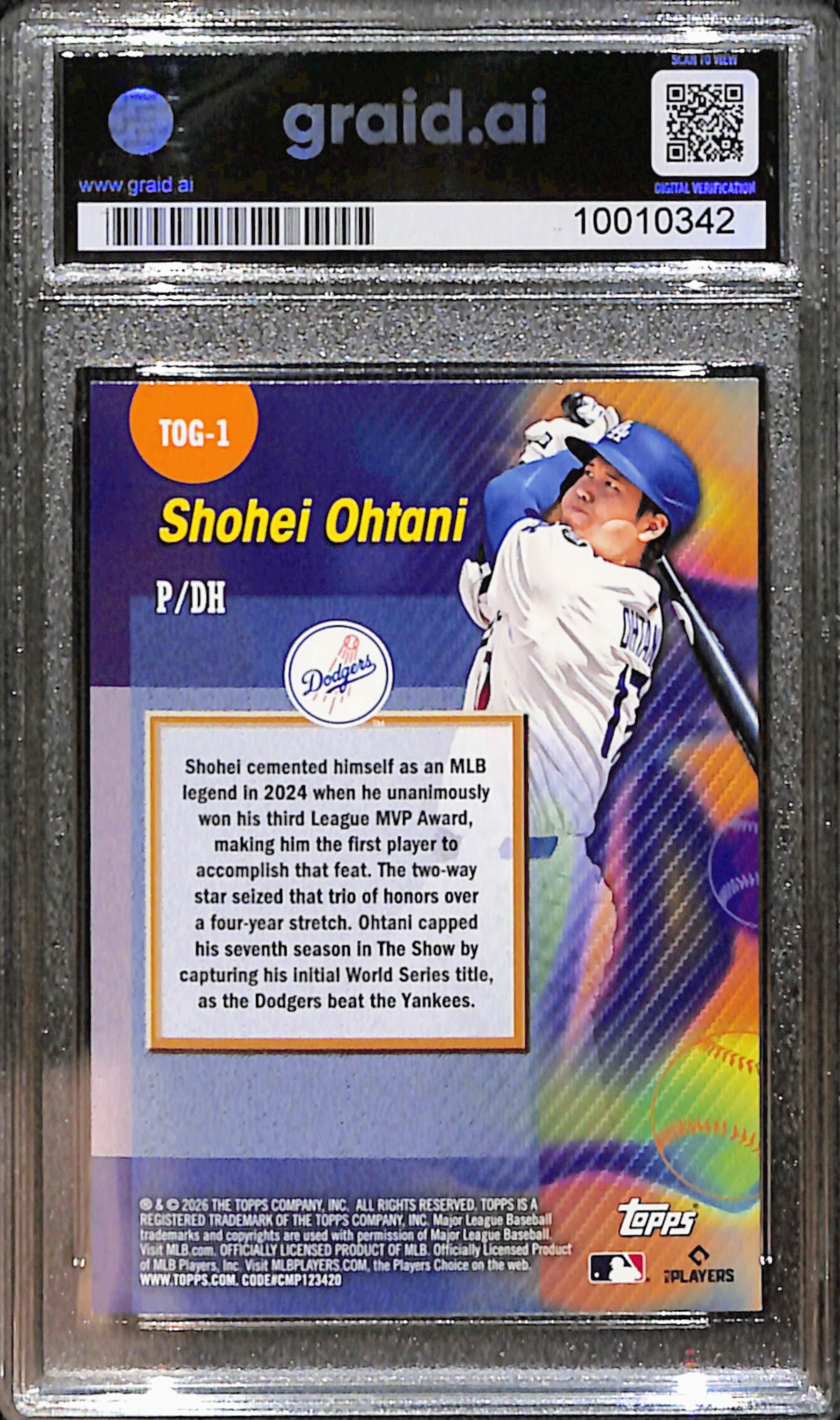 Shohei Ohtani back