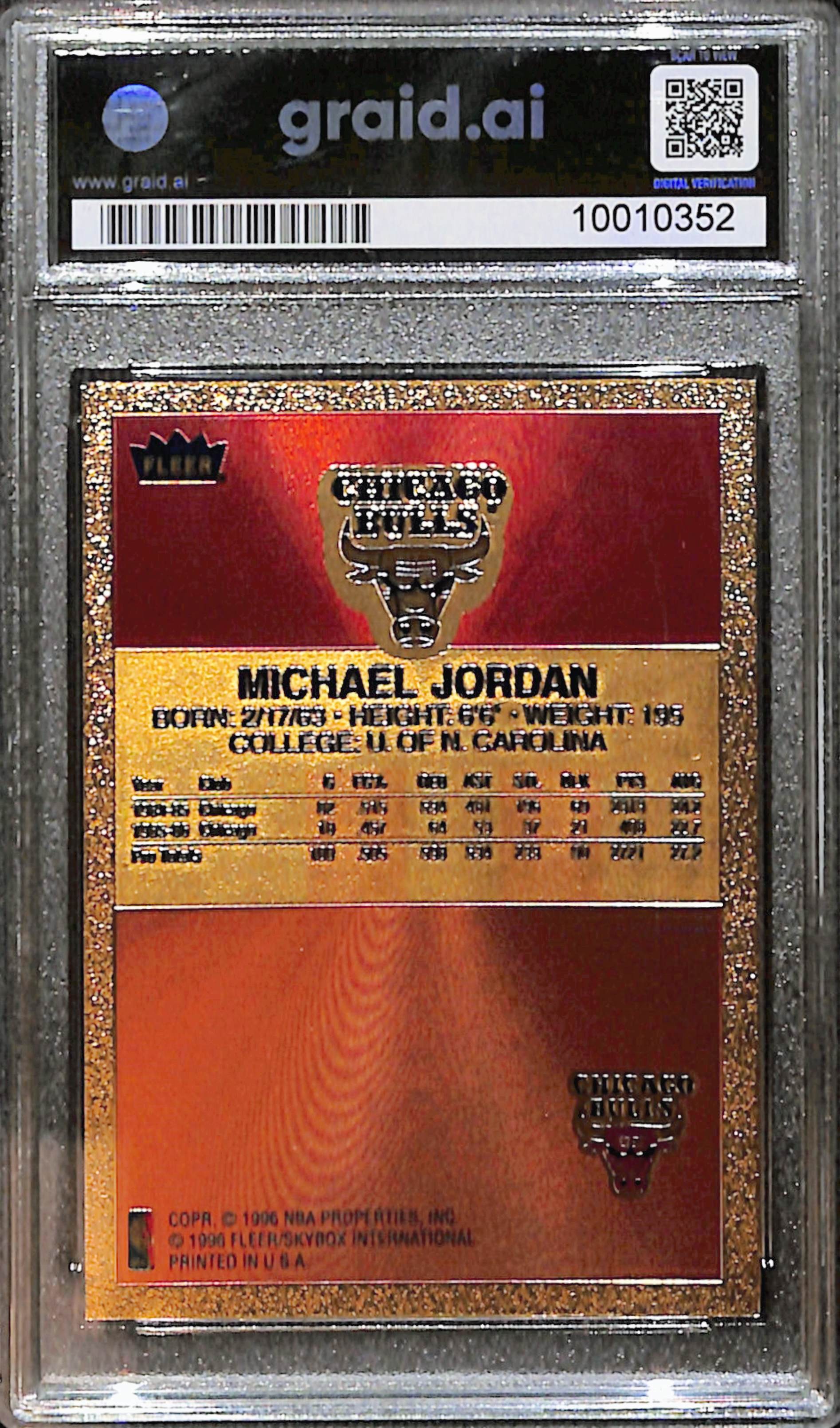 Michael Jordan back