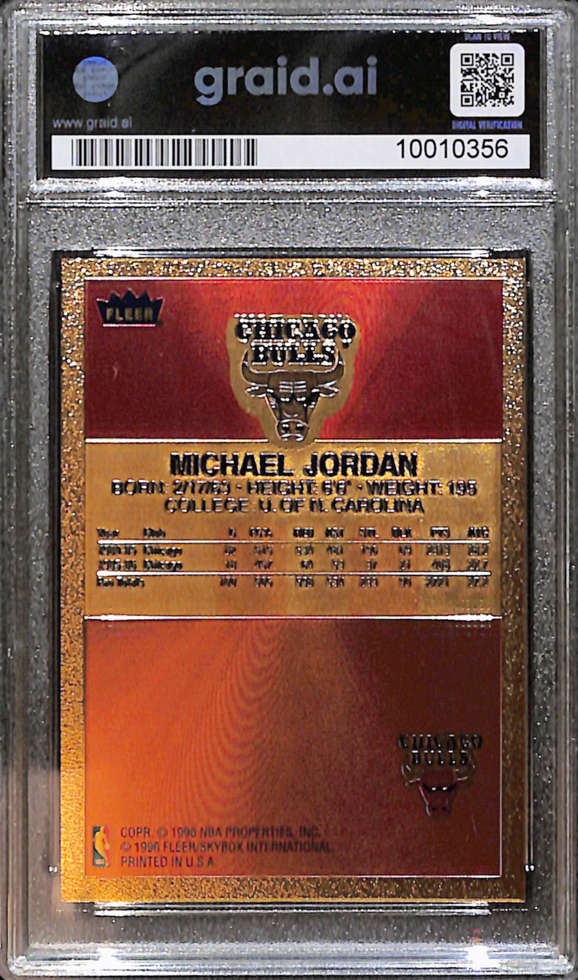Michael Jordan back