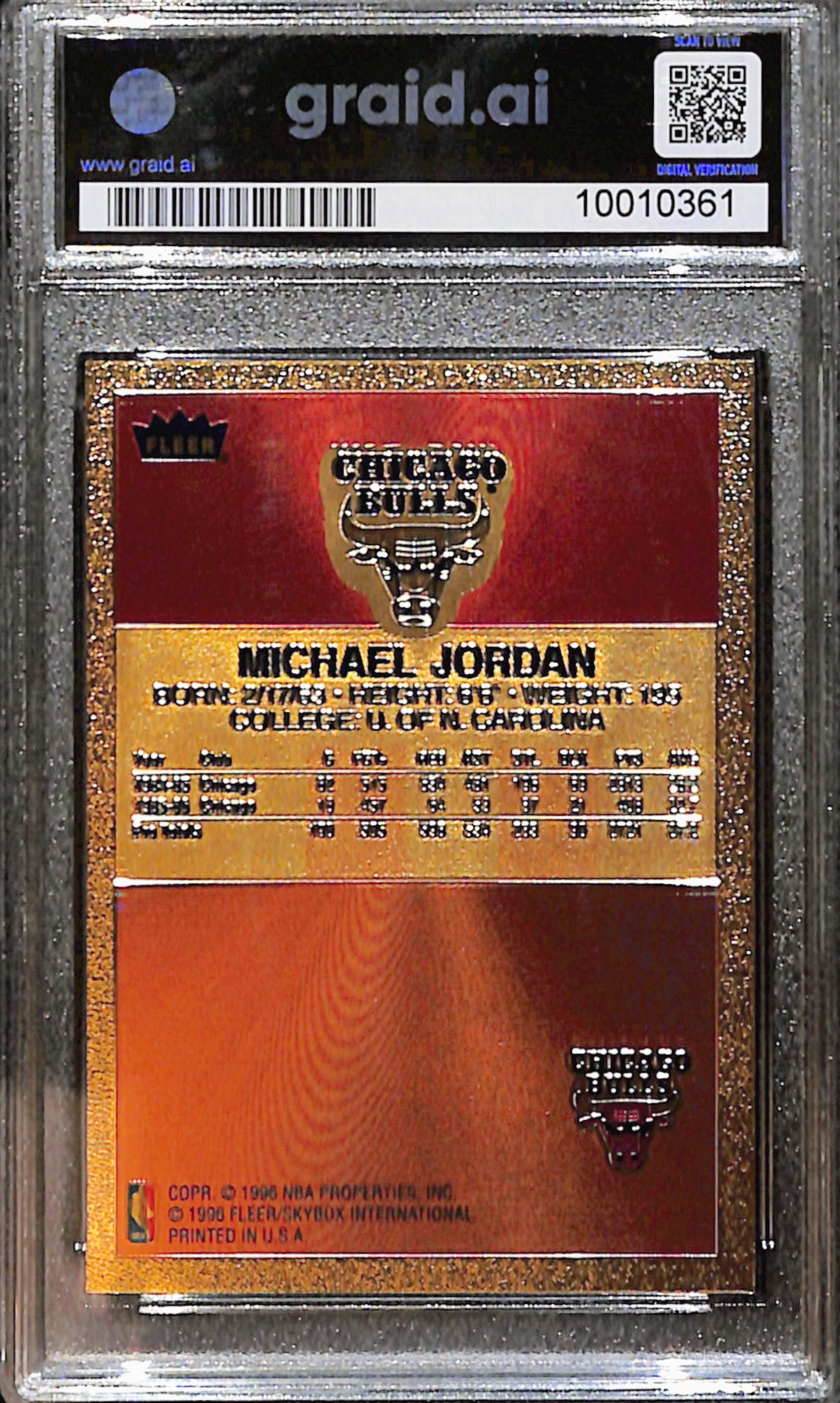 Michael Jordan back