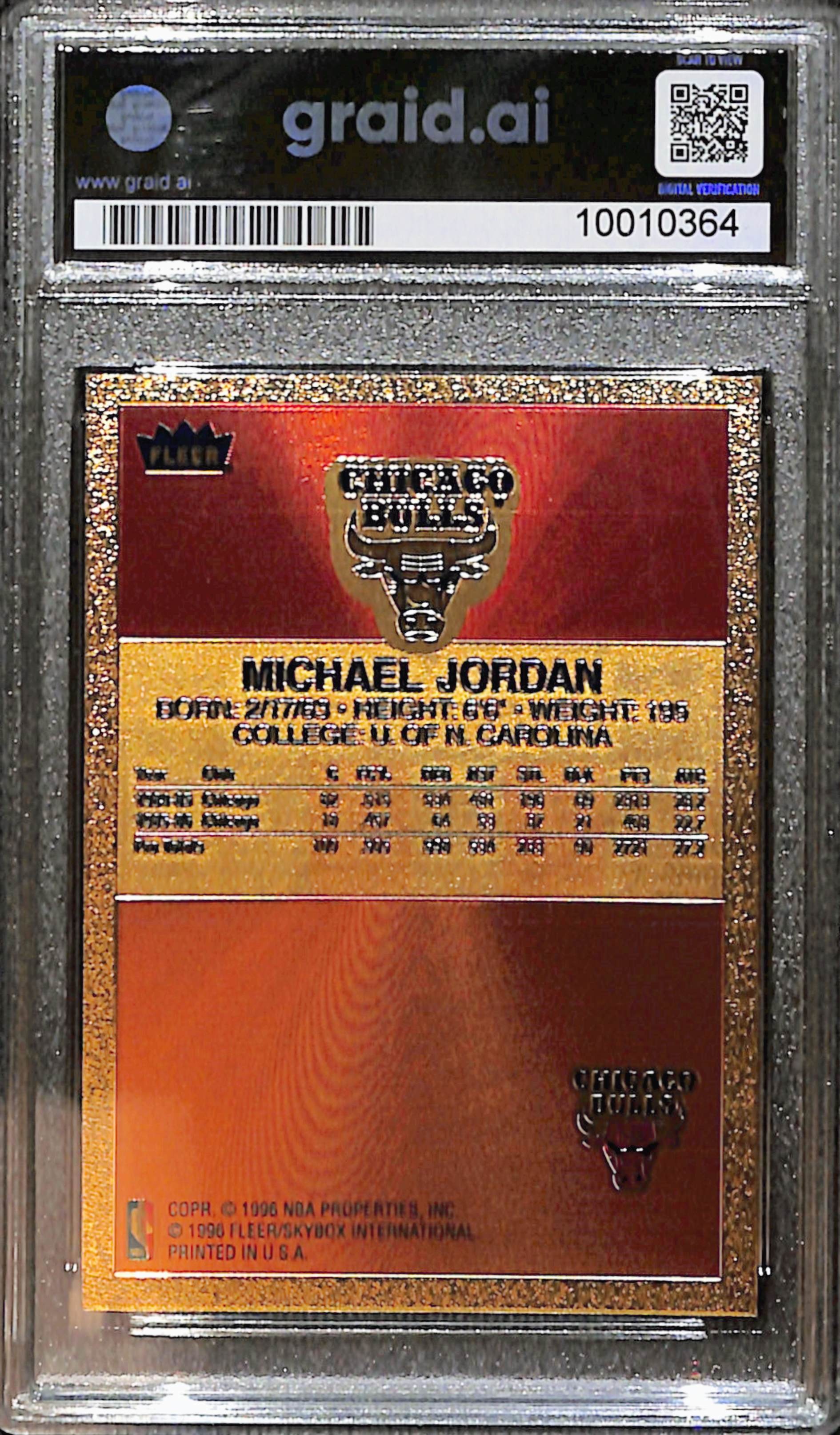 Michael Jordan back