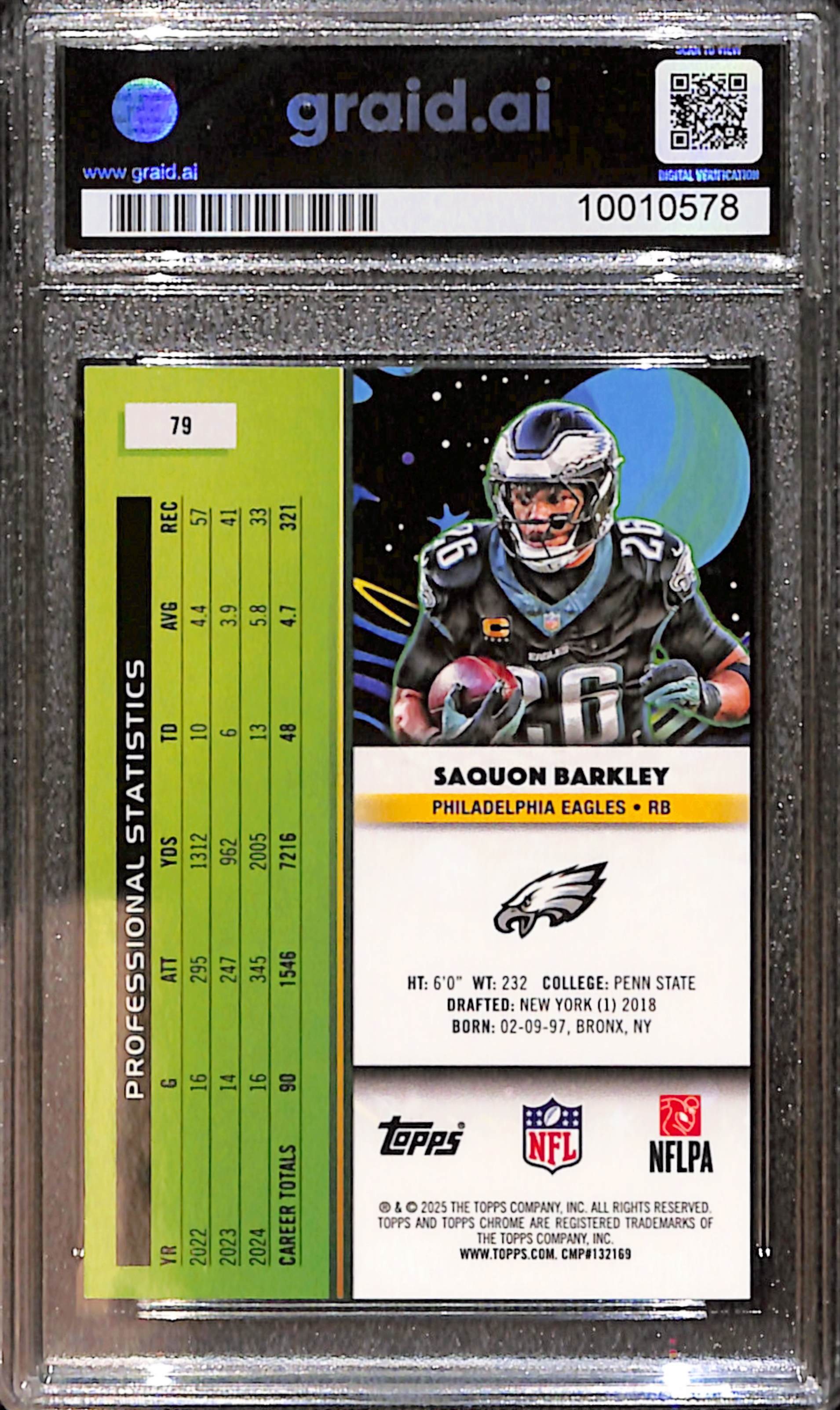Saquon Barkley back