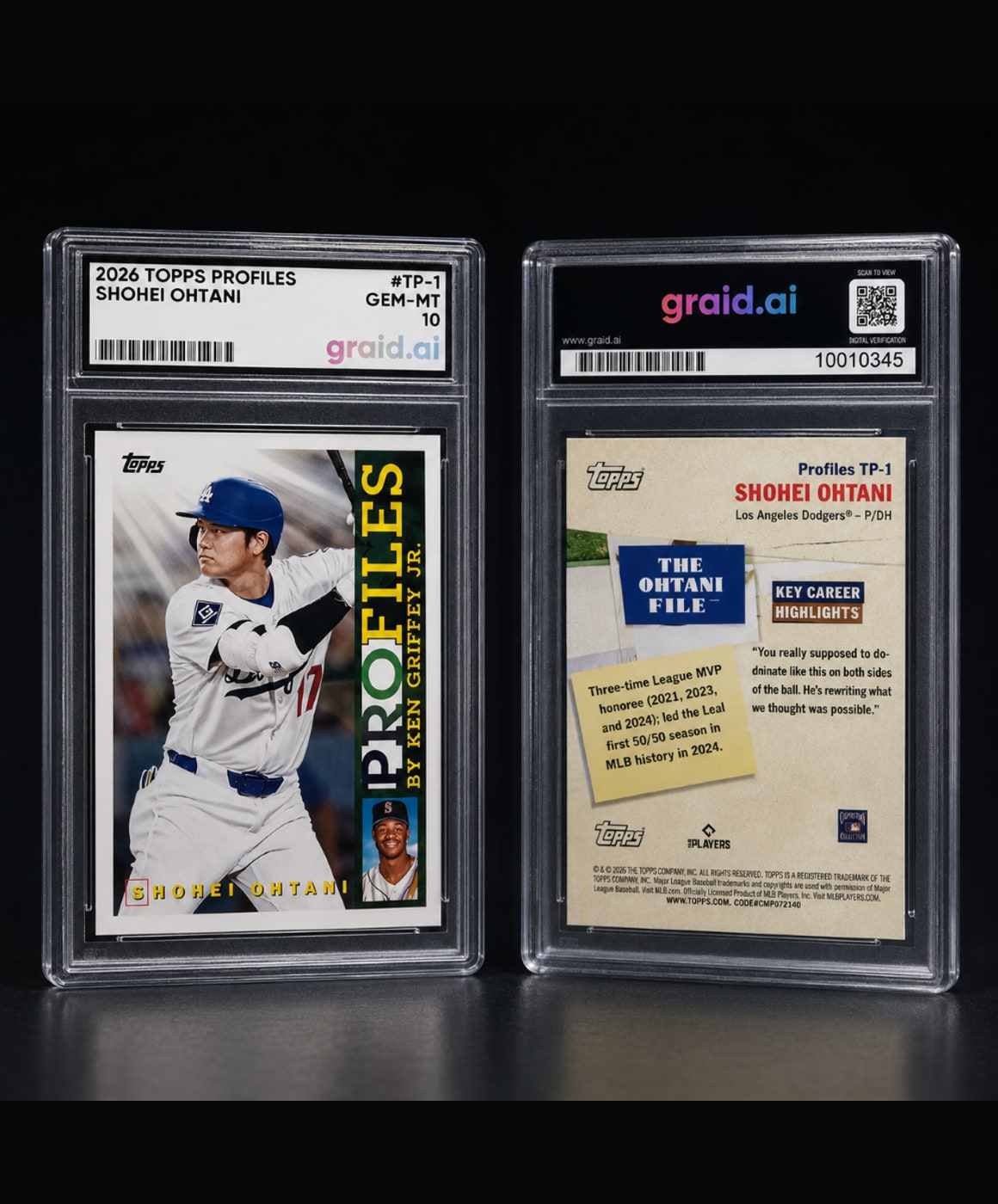 Two graid-certified slabs